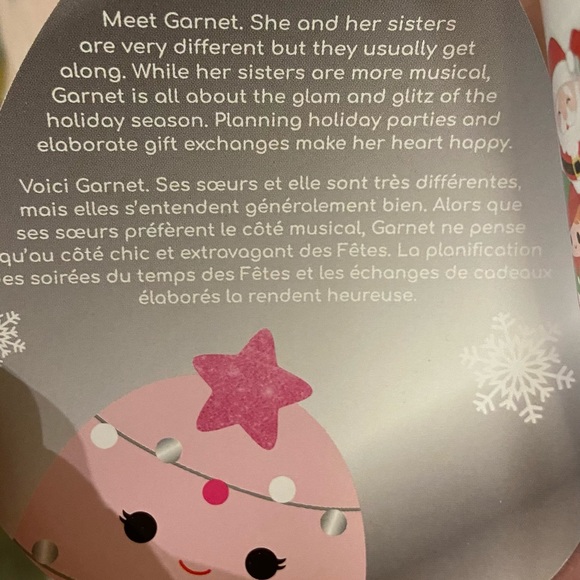 Brand New 12” Squishmallow - Garnet the pink tree - Picture 4 of 4